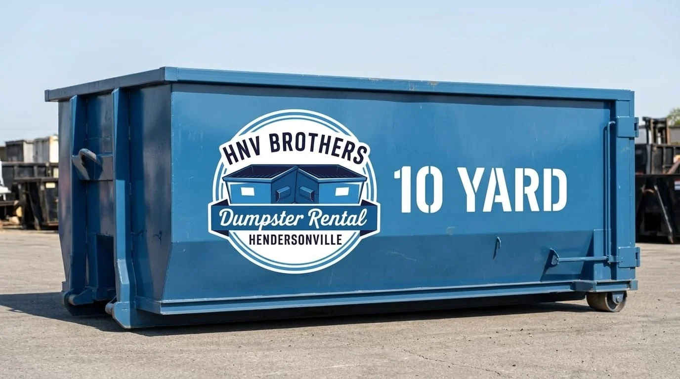 10-Yard Dumpster Rental Hendersonville-img