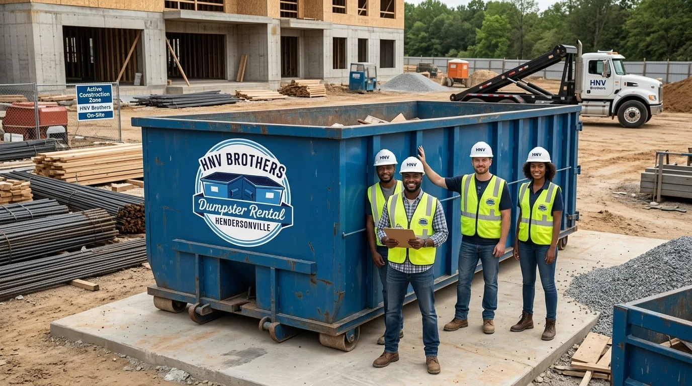 Construction Dumpster Rental Hendersonville-img