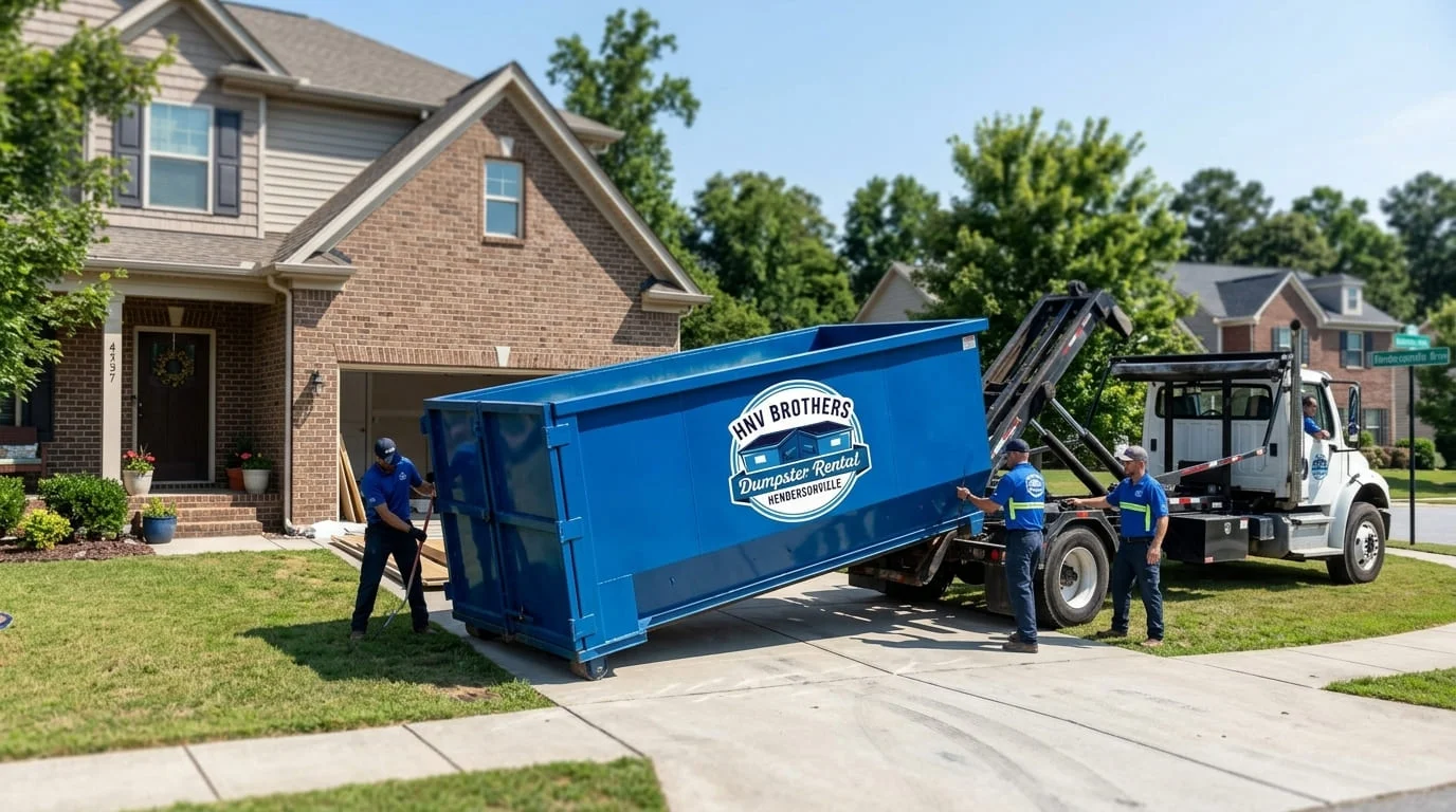 Residential Dumpster Rental Hendersonville NC-img